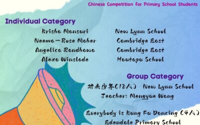 Winners Announced – The 3rd Chinese Bridge Competition for Primary School Students
